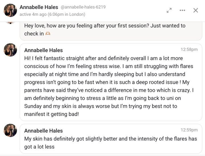 Client message