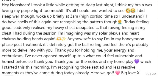 Client message