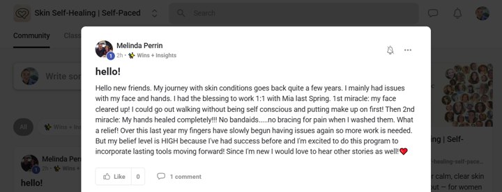 Client message