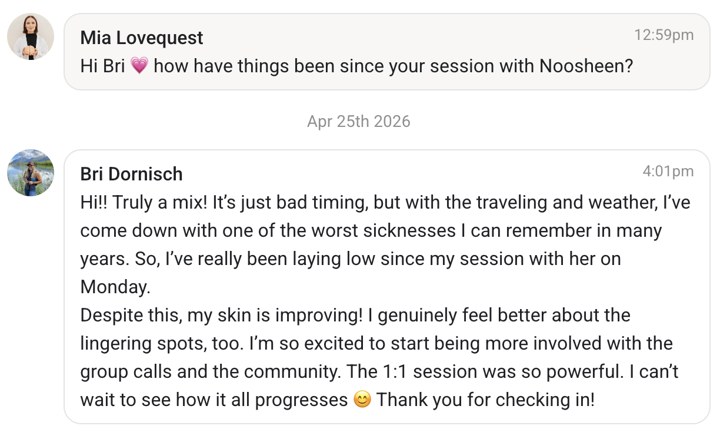 Client message