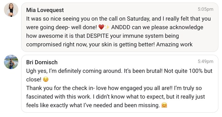 Client message
