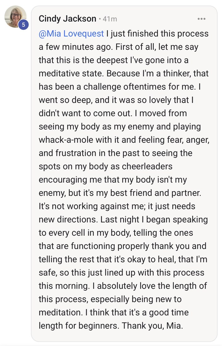 Client message